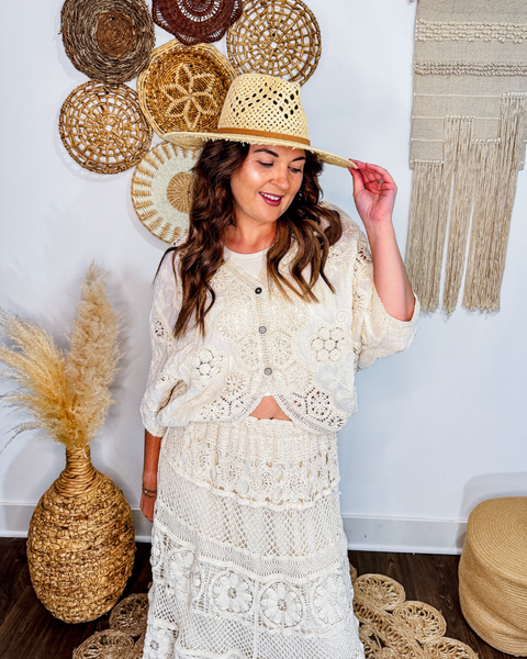 Shells by the Shore Crochet Cardigan
