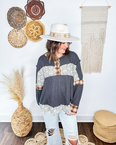 Lacey Trails Thermal Top