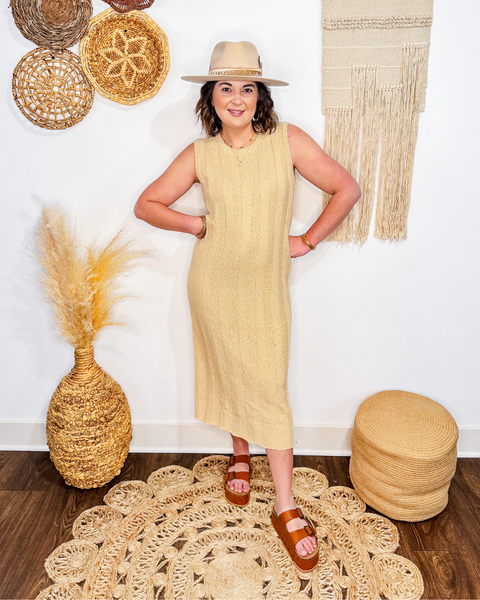 Garden Gala Textured Dress