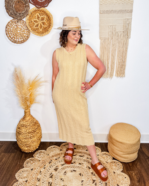 Garden Gala Textured Dress