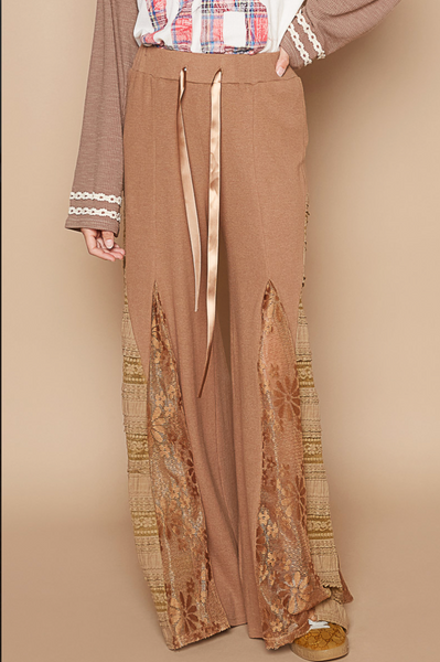Garden Mirage Lace Pants (Cocoa)