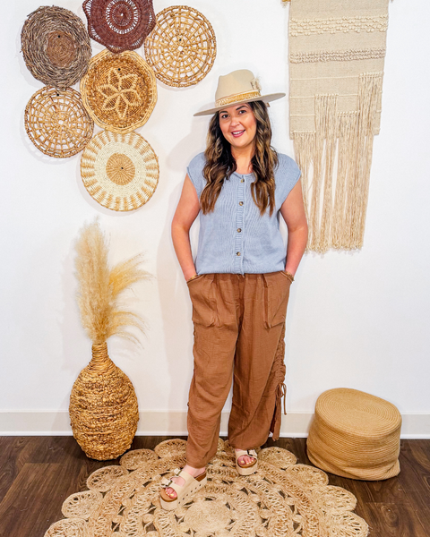 Barefoot Breeze Pants (Tiramisu)