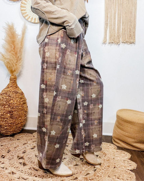 Daisy Fields Plaid Pants