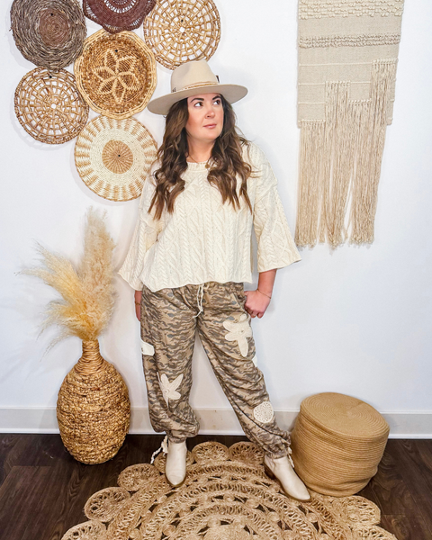 The Calla Cable Knit Sweater