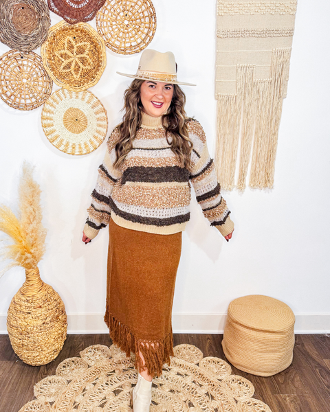 Autumn Muse Textured Sweater