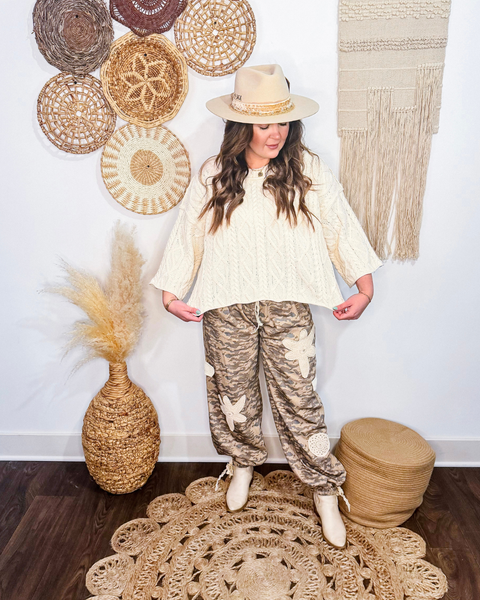 The Calla Cable Knit Sweater