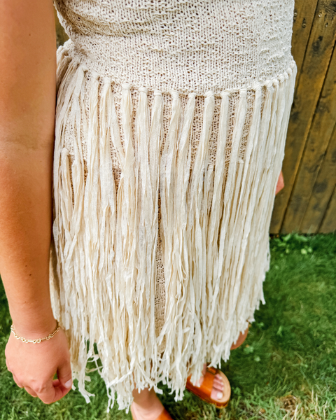 Flying Horse Fringe Dress