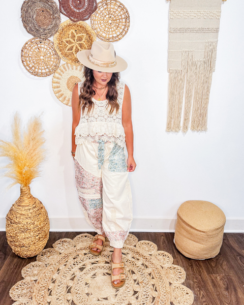 Daydreamer Patchwork Joggers