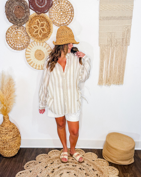 Sandbar Linen Top