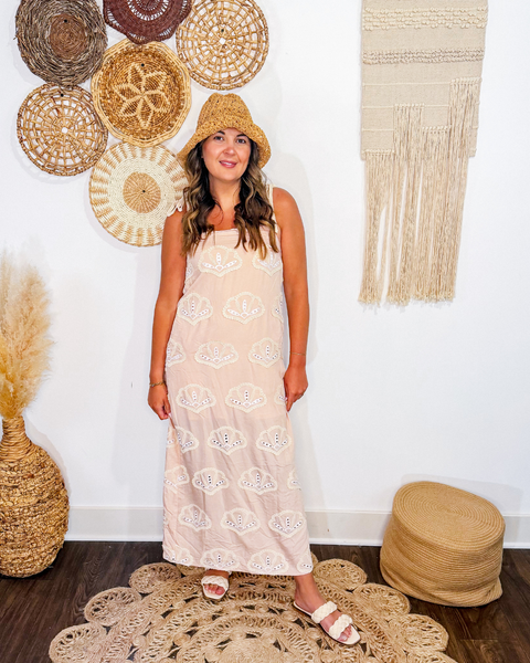 Seashell Muse Maxi Dress