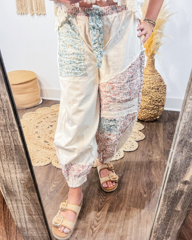 Daydreamer Patchwork Joggers