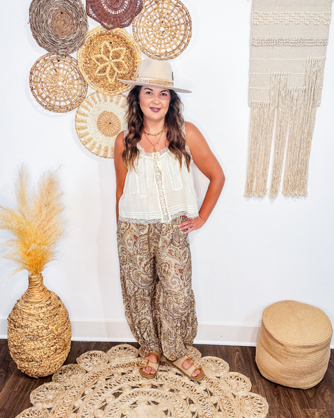 Paisley Boho Pants