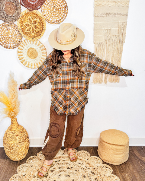 Rustrow Plaid Top
