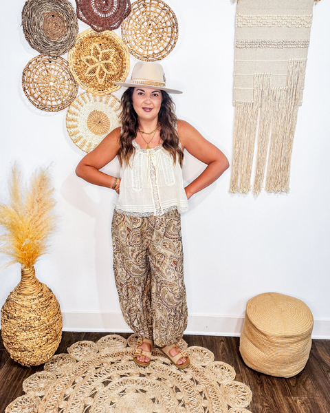 Paisley Boho Pants