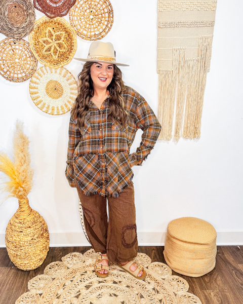 Rustrow Plaid Top
