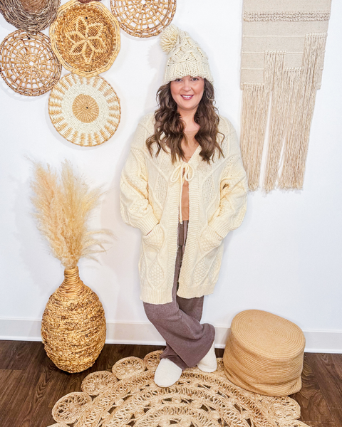 Quiet Winter Cardigan