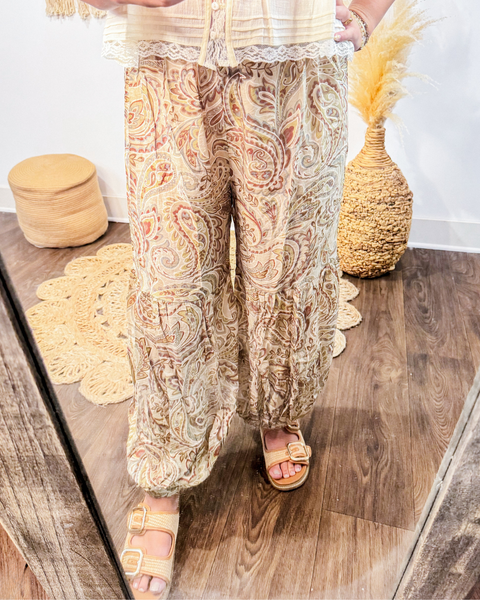 Paisley Boho Pants