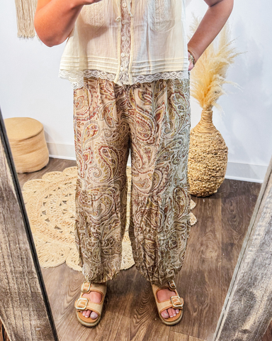 Paisley Boho Pants