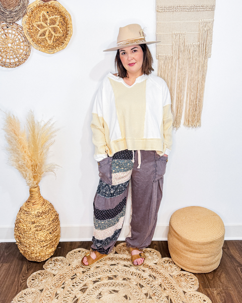 Navy Muse Wide Leg Pants