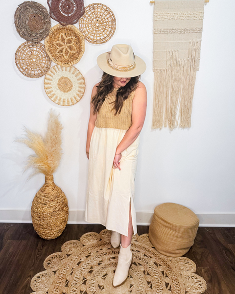 The Arden Sweater Midi Dress