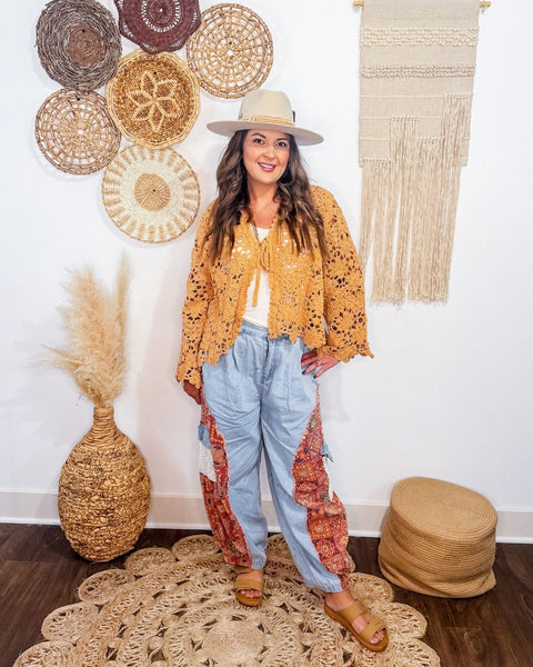 Fall Fable Crochet Cardigan