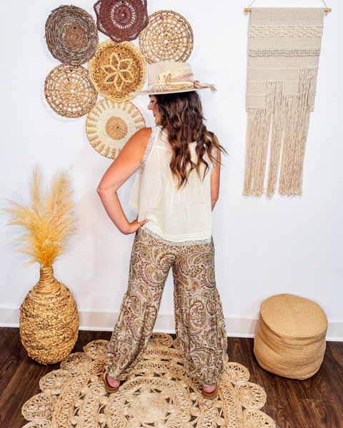 Paisley Boho Pants