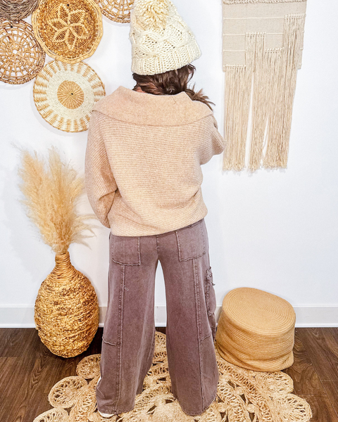 Blizzard Birch Collared Sweater