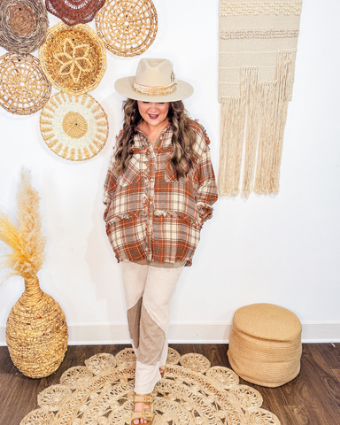 Wheatfield Thermal Mix Sweatpants (dusty choco)