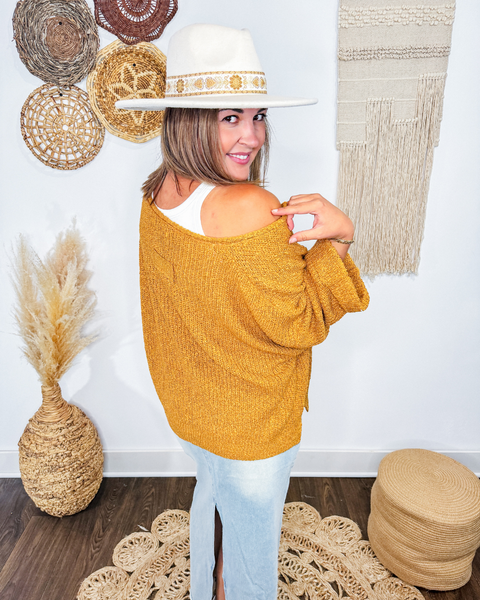 Chestnut Breeze Sweater