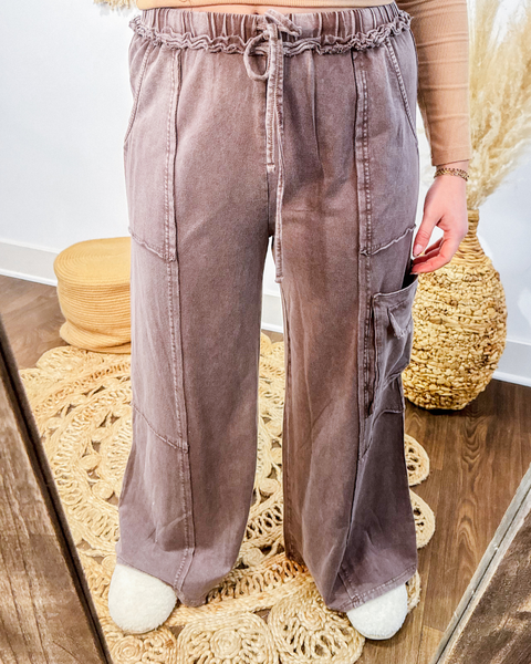 It's Time to get Cozy Pants (Dark Mocha)