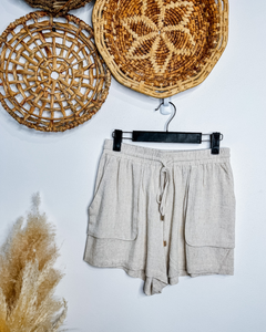 Linen Shorts (Natural)