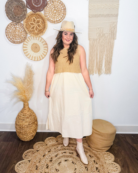 The Arden Sweater Midi Dress