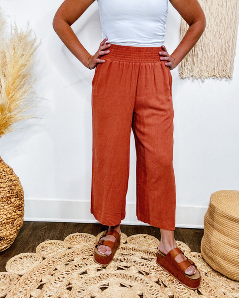 Indian Summer Linen Pants