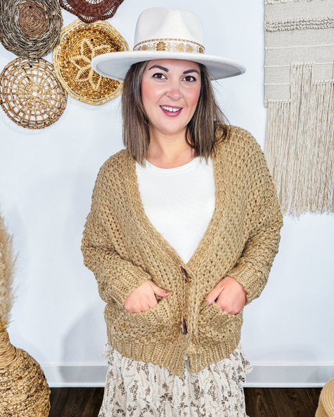 Chunky Pocketed Cardigan