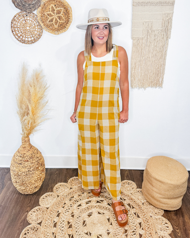 Checkered Bliss Jumpsuit