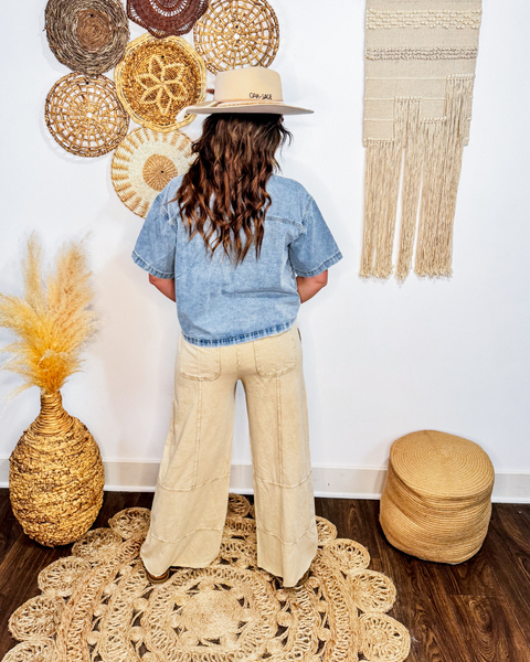Denim Daze Boxy Top