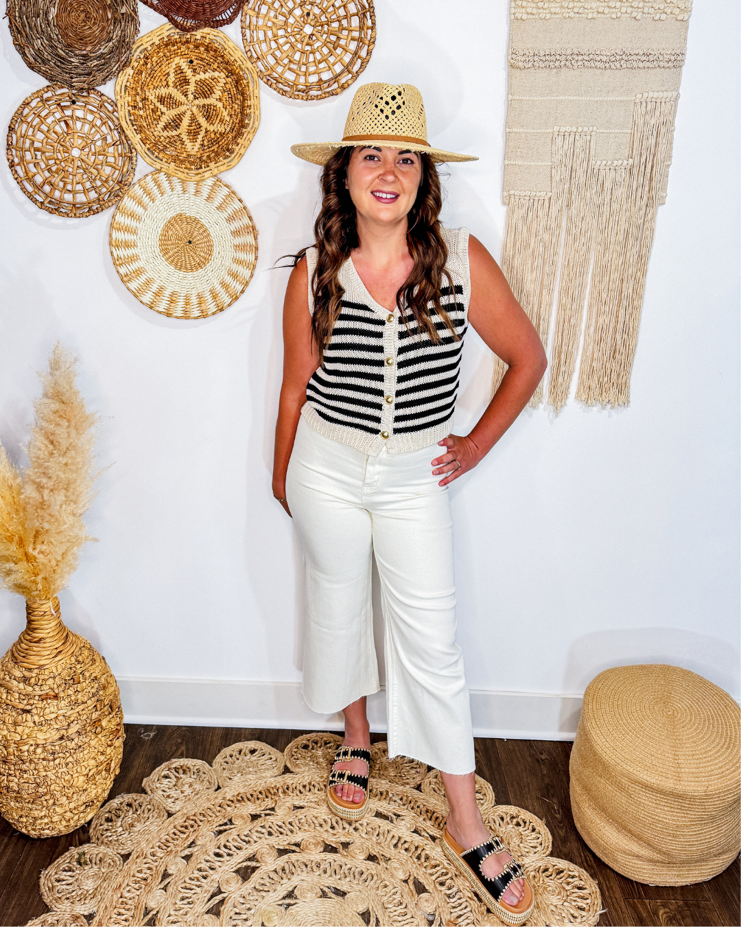 Meet me in Nantucket Straight Pants