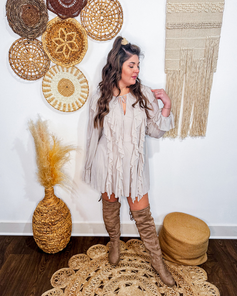 Whispering Ruffles Romper