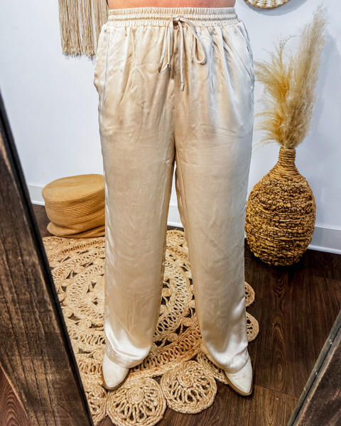 Winterlight Satin Pants