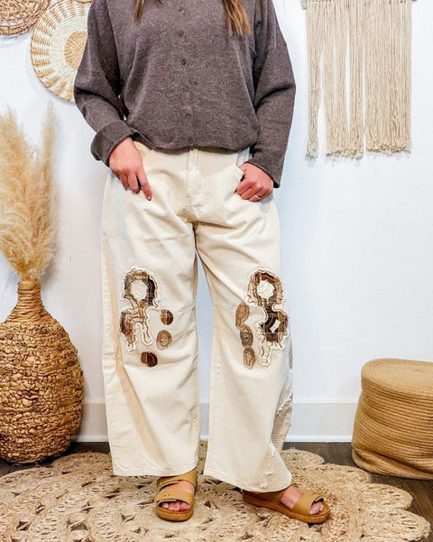 Funky Patch Pants