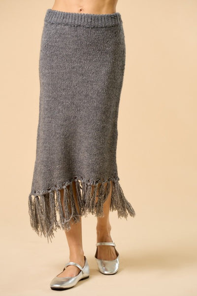 Moonlit Fringe Skirt