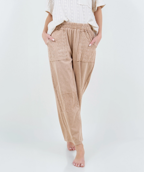 Andrea Eyelet Pants