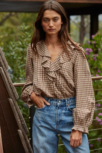 Fall Fling Ruffled Blouse