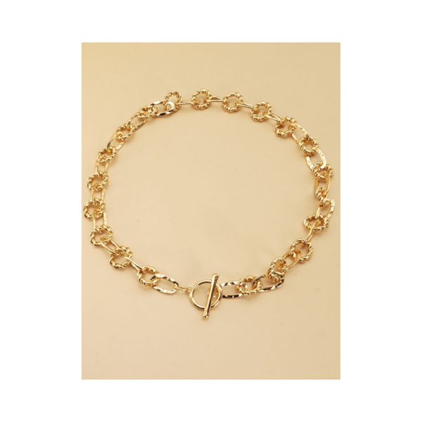 Shena Gold Link Necklace